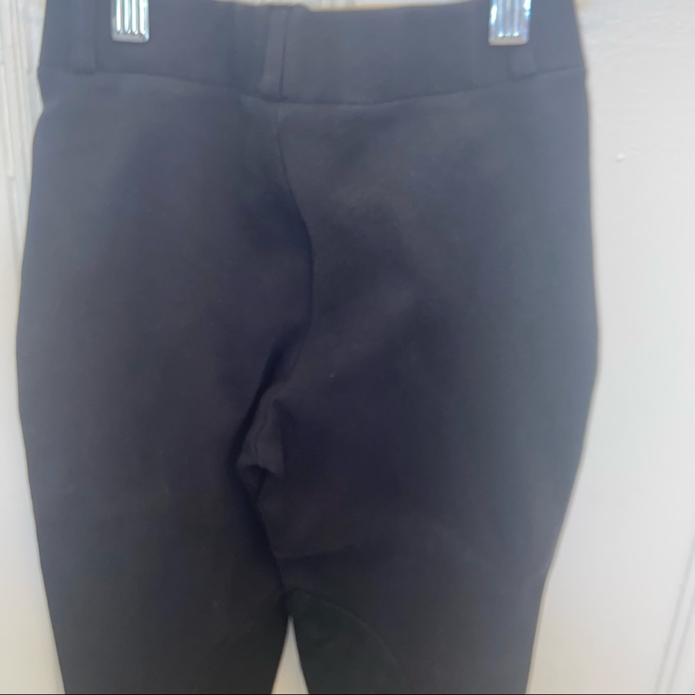 Girl’s Tuff Rider Black Riding Pants - Picture 4 of 7